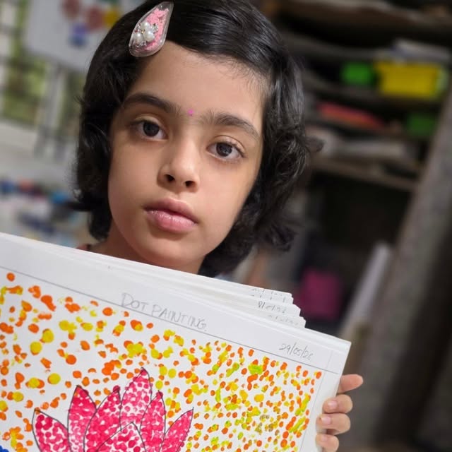 Young learners building art skills at Splash Art Studio